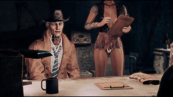 У Валентайна.. Fallout-4 (Сборка 6.5)