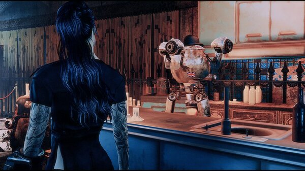 В "Третьем рельсе". Fallout-4 (Сборка 6.5)