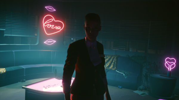 Романтическая сцена с Сандрой -1.