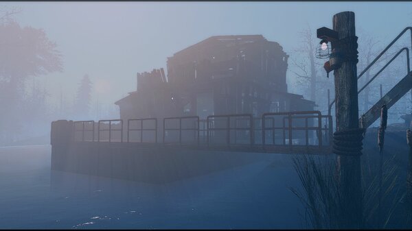 Хижина над водой.. Poselenia Windfire