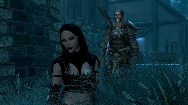 Велена и хускарл.. SkyrimSE (сборка 6.0)