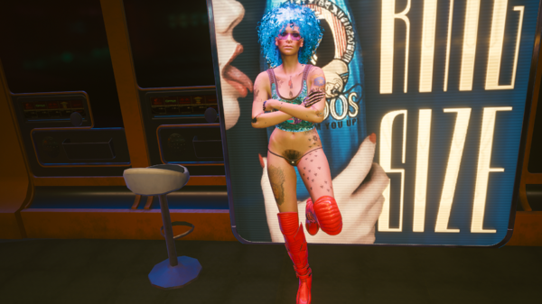 Вика в баре ждёт Джеки.