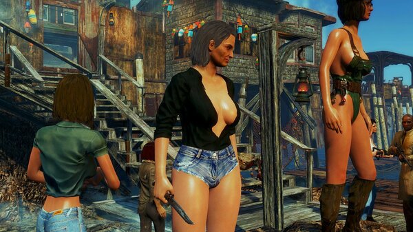 На Фар Харборе.. Fallout-4 (Сборка 6.5)