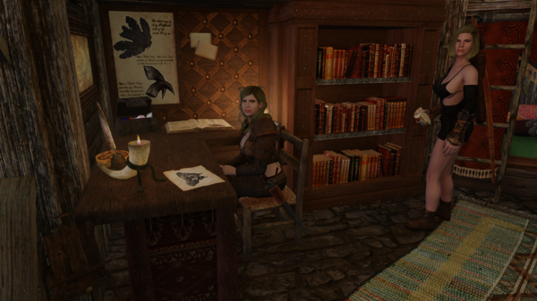 Пиратки у меня в гостях.