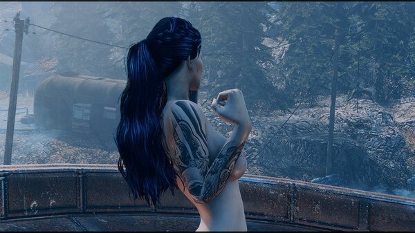 На крыше дома своего ;) Fallout-4 (Сборка 6.5)