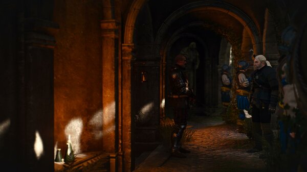 Геральт пришёл в склеп Анны Генриетты..