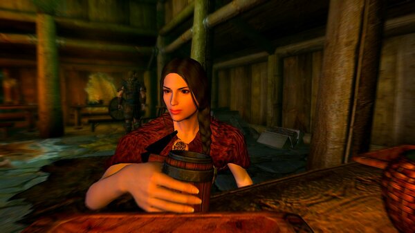 Торговка в таверне.. SkyrimSE (сборка 6.0)