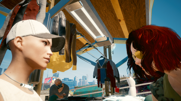 Ви и симпатичная продавщица.