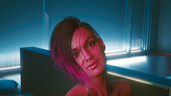 Милая Джуди танцует приватный танец.