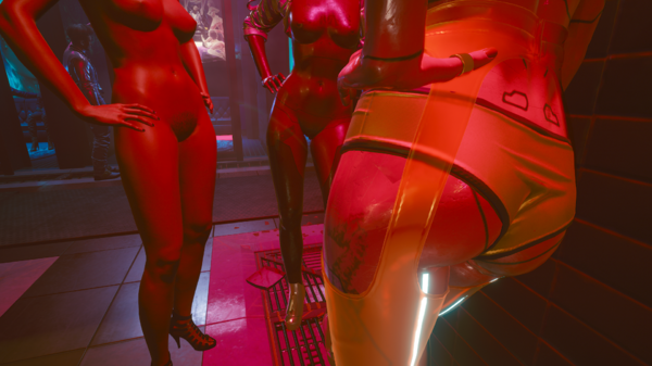 Панам и её новые знакомые в баре «Лиззис».