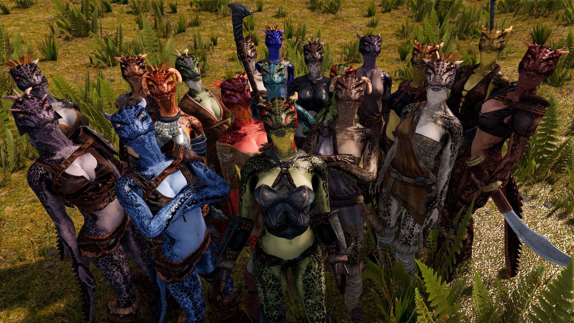 More Argonians of Skyrim - Argonian Follower Mod Rus