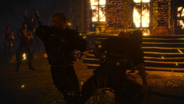 witcher3 Геральт vs Ольгерд