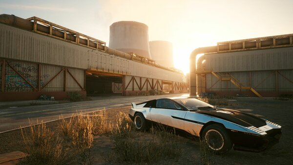 Промзона.. Cyberpunk 2077