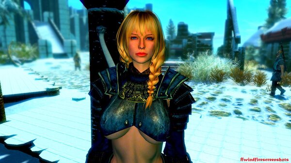 Йордис в Винтерхольде.. SkyrimSE (сборка 6.0)