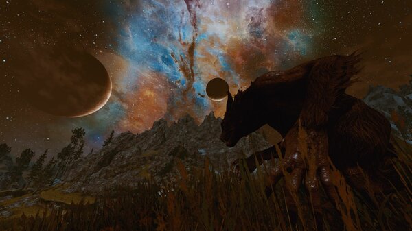 Ночное небо.. SkyrimSE (сборка 6.0)