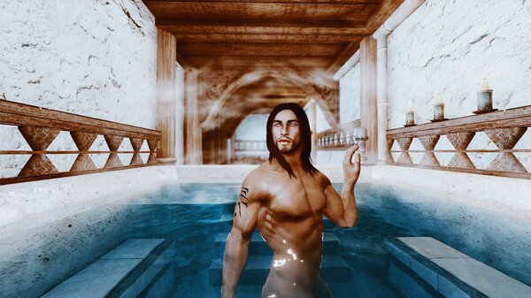 Эйран построил баню с бассейном. ;)