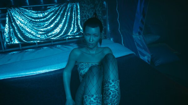 Близость с проституткой.. Cyberpunk 2077
