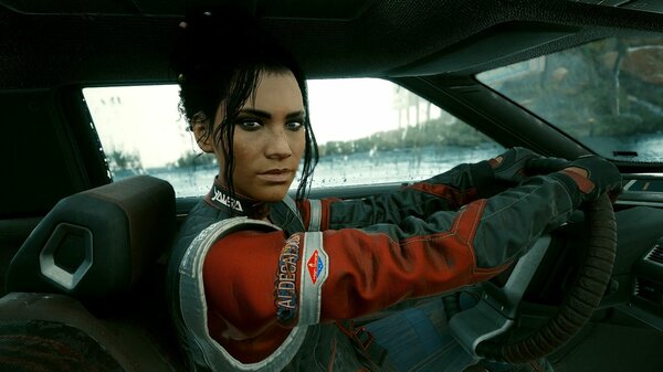 С Панам в машине.. Cyberpunk 2077