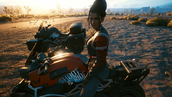 Панам зоыет покататься. Cyberpunk 2077