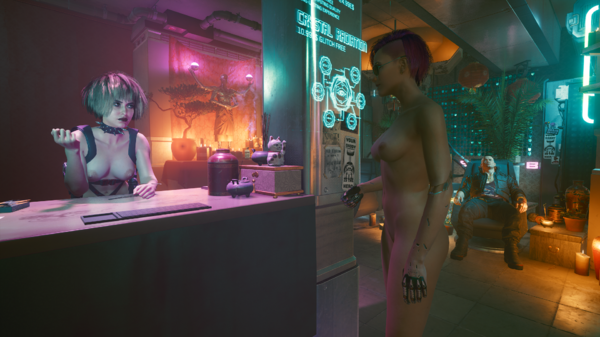 Ви и Джеки в гостях у Мисти.