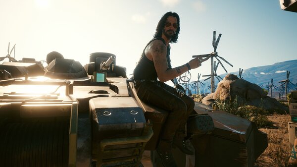 Джонни на летающем танке "Василиск".