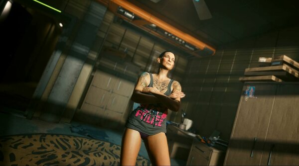 Ви: хорошо отдахнула.. Cyberpunk 2077