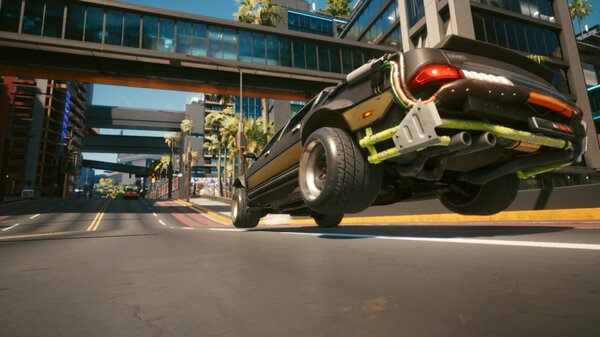 Летаем )) Cyberpunk 2077