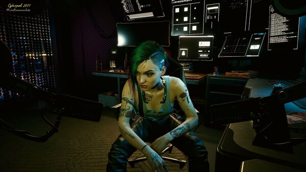 Подруга дней моих суровых.. Cyberpunk 2077