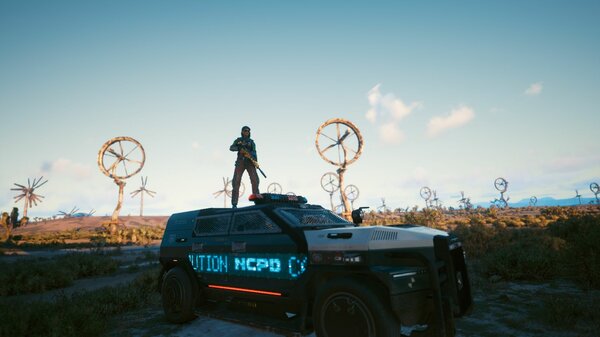 Отжала у полицейских..