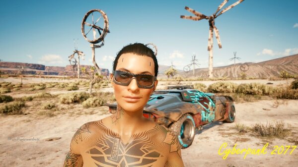 Солнечный денек ;) Cyberpunk 2077