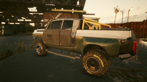 Хочу такой грузовик.. ;) Cyberpunk 2077
