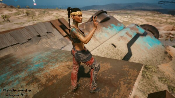 Стиль кочевницы Ви не утратила!