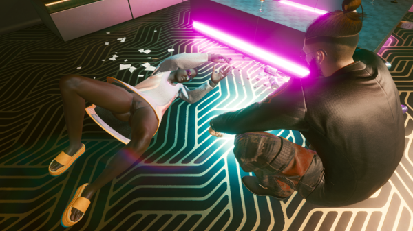 Девушка под кайфом:-"Ты видишь я готова - иди ко мне".