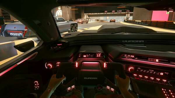 Ви попала в пробку )) Cyberpunk 2077