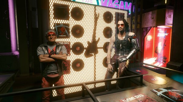 Старый фанат Джонни ))) Cyberpunk 2077