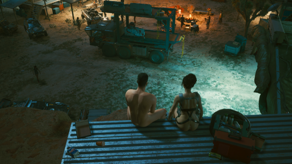 Ви и Панам перед рассветом.