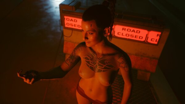 В подворотне... Cyberpunk 2077