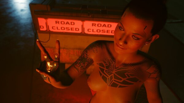 У огонька.. Cyberpunk 2077