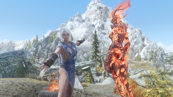 TESV Атронах без лимита времени