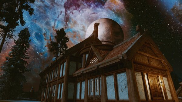 Дачный пейзаж.. SkyrimSE (сборка 6.0)