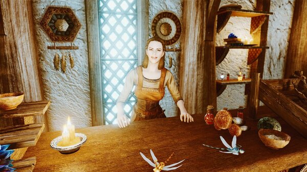 В алхимической лавке.. SkyrimSE (сборка 6.0)