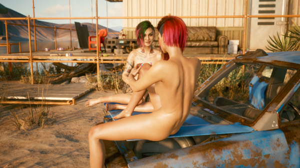 Джуди рада новой встречи с Ви.