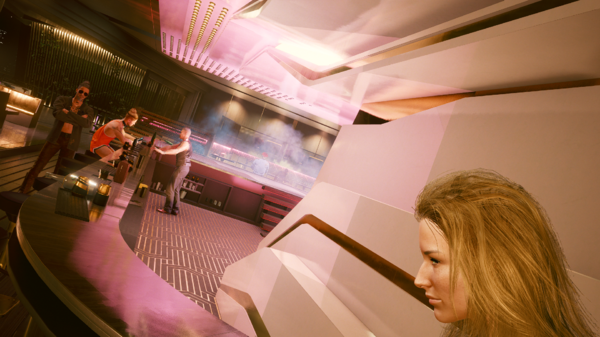 Ви в баре увидел скучающую Альт.