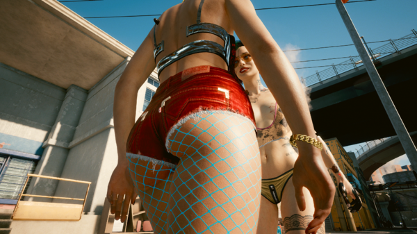 Джуди и её новая подруга.