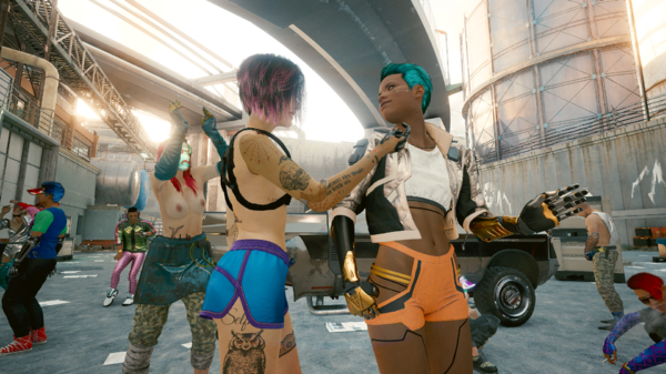 Джуди:-"Кис, кис, кис - пойдём потанцуем?".