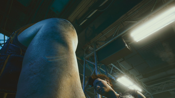 Джонни и его знакомая фанатка.