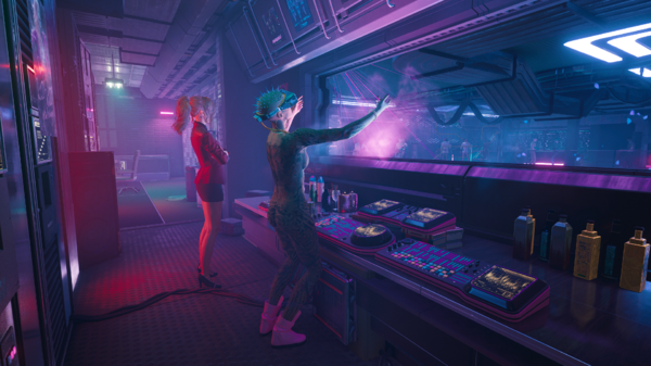 Ви ночью в баре «Лиззис» -1.