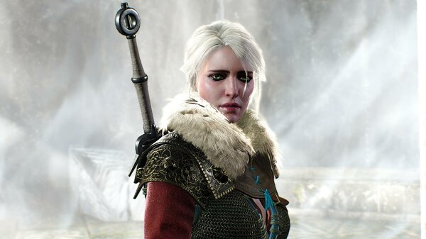 Отважная Цирилла.. Ведьмак III (сборка Торна)