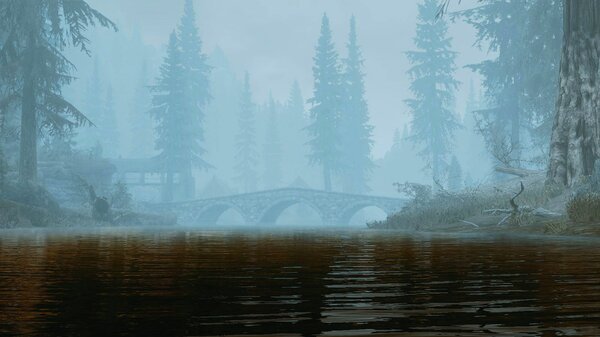 Пейзаж.. Skyrim SE (сборка 7.0)