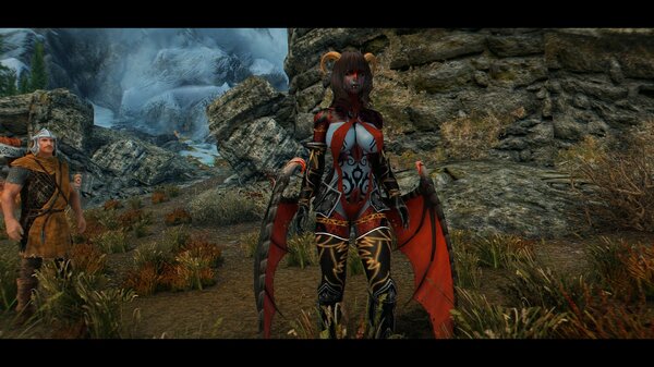 Waifu в Скайриме